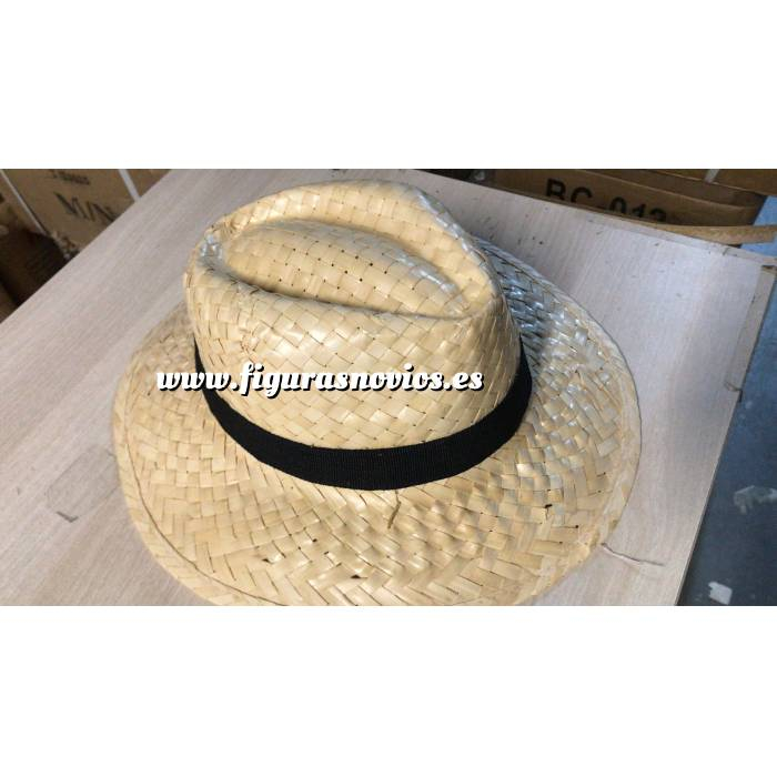 Imagen Detalles para invitados/as Sombrero de ALA LARGA con CINTA 
